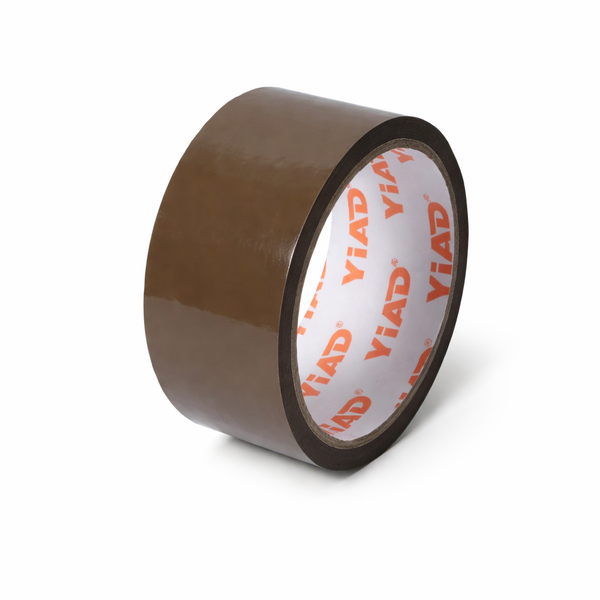 YIAD Brown Carton Sealing Tape 48mm x 40m Strong Adhesive Packing Roll