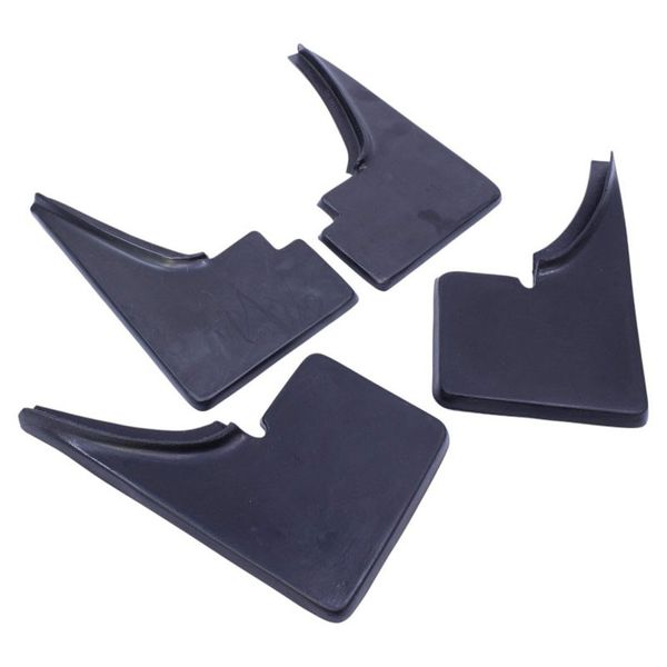 Rubber Mudflaps Compatible with VW Golf Mk1 - Black - Set