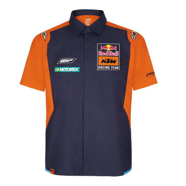 KTM Red Bull Racing Mens Team Shirt - Navy