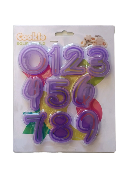 Purple Plastic Cookie Cutter