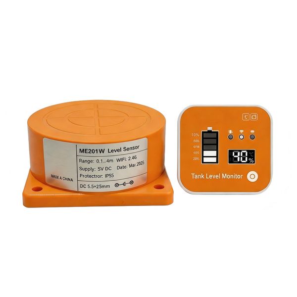 ARKIMD Water Tank Liquid Level Monitor Temperature Sensor Display