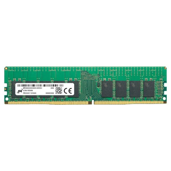 Micron MTA9ASF2G72AZ-3G2R 16GB 3200 MHz DDR4 ECC UDIMM Memory