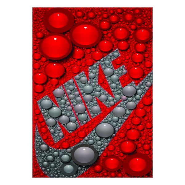 Nike Red - A1 Poster