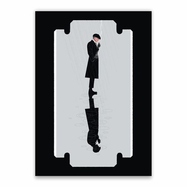 Tommy Shelby Shadow Poster - A1