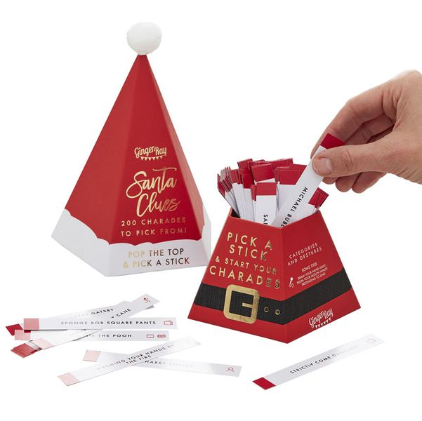 Ginger Games - Game - Santa Clues Charades Game