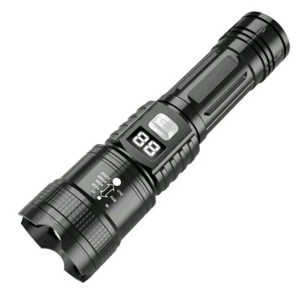 LED Powerful Long Range Flashlight- Rechargeable