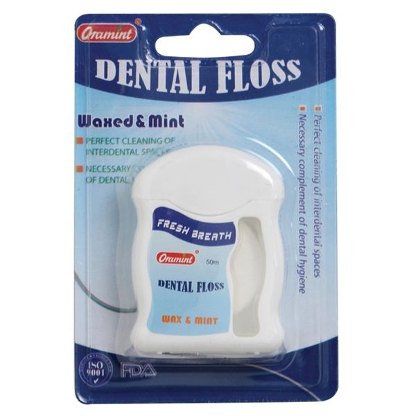 Dental Floss Menthol - 50m (Pack of 6)