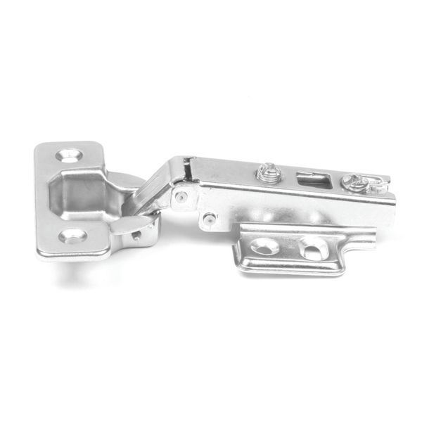 ROCO 110 Degree 4 Hole Base Plated Cupboard Hinge 0mm ( 5 Pack )