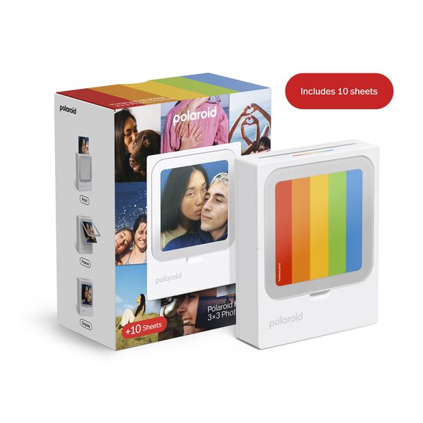 Polaroid Hi-Print 3×3 Photo Printer + 10 Sheets