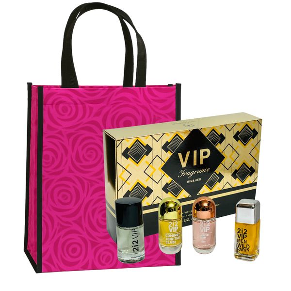 2i2 Him &amp; Her - 4x Couples Perfume Set &amp; Premium Gift Bag COMBO