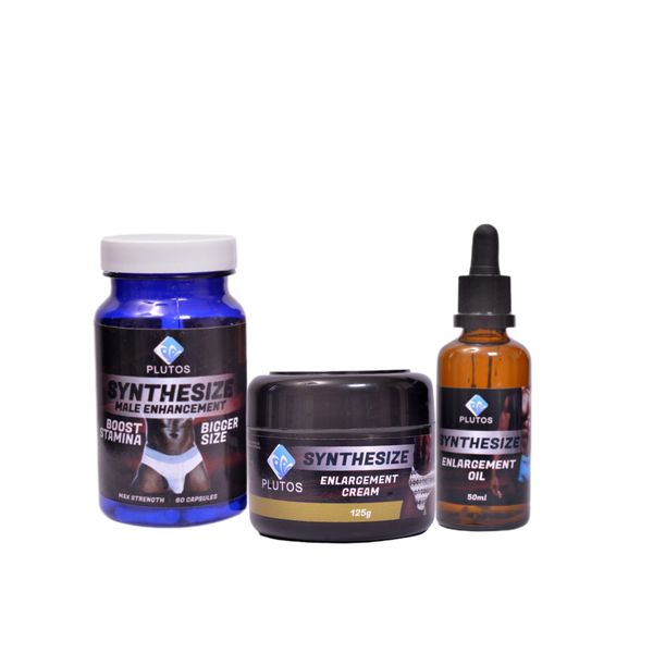 Plutos Synthesize Enlargement Oil , Cream and Plutos Synthesize Enhancement Capsules