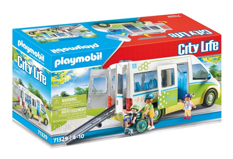 Playmobil City Life - School Bus (53 Pieces)