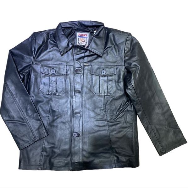 Paint - The American Pride - Mens Genuine Nappa Leather Coat