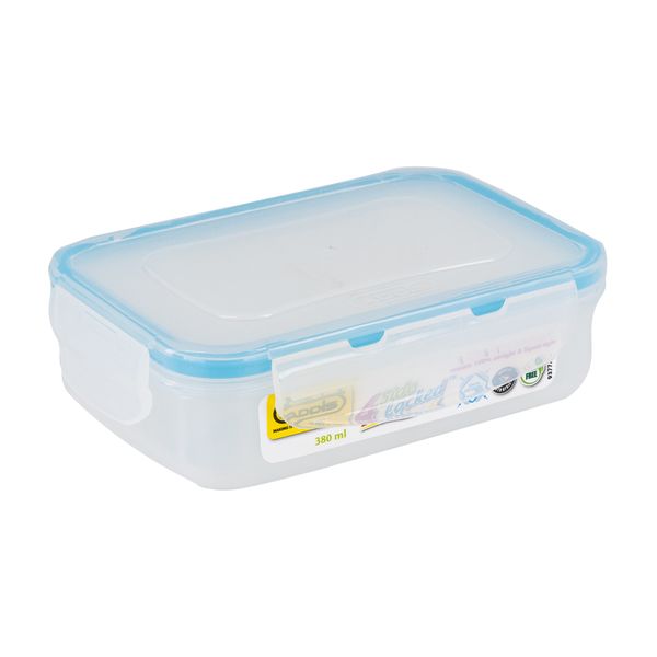 Addis - 4 Side Locked Rectangle Saver Without Divisions - 380ml