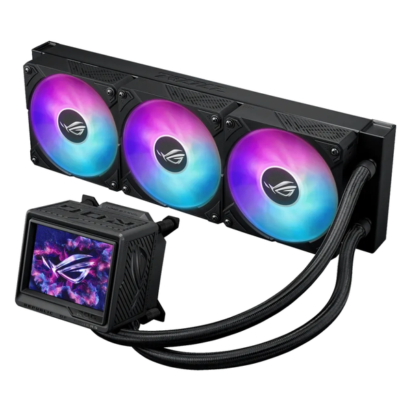 ASUS - ROG RYUJIN III 360 ARGB EXTREME AIO CPU Liquid Cooler 3.5" LCD
