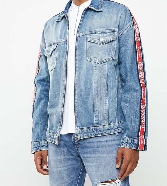 Men's Jack &amp; Jones Jjier Jacket Oversize Jos 094 - Blue