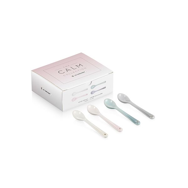 Le Creuset Calm Collection Set of 4 Spoons
