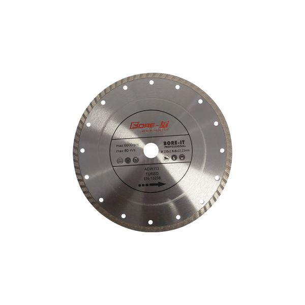 Bore-it - Diamond Blade - Turbo - 230mm - 2 Pack