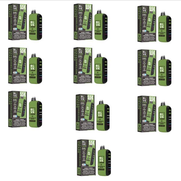 BLVK Ultra 55k Disposable Vape - Watermelon Grape (Pack of 10)