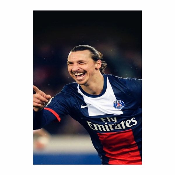 Zlatan Ibrahimovic PSG Poster - A1