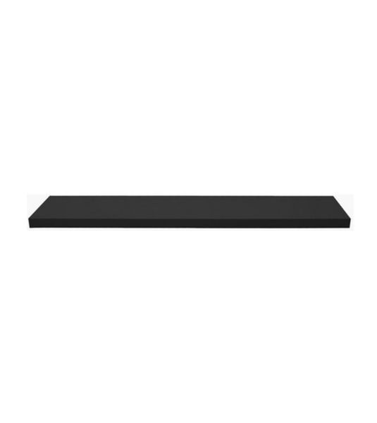 Wooden Floating Shelf - Black - 90cm