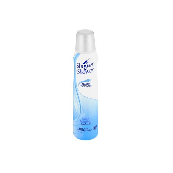 Shower To Shower All Day Freshness Ladies Deodorant - 2 x 150ml