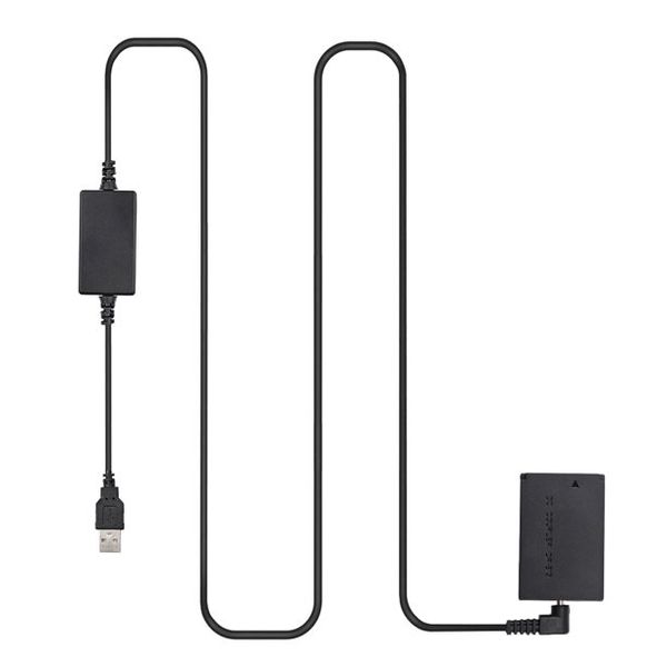 DC Converter Power Cable Compatible with Canon EOS M M2 M10 M50 M100 M200