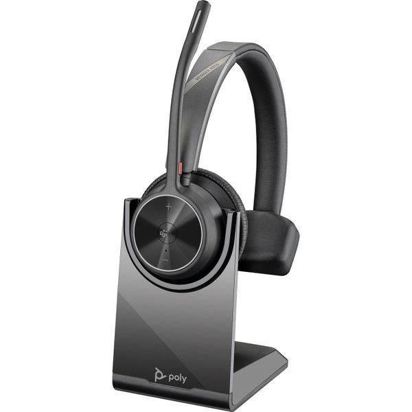 Poly Voyager 4310-M USB-C Headset +BT700 dongle + Charging Stand