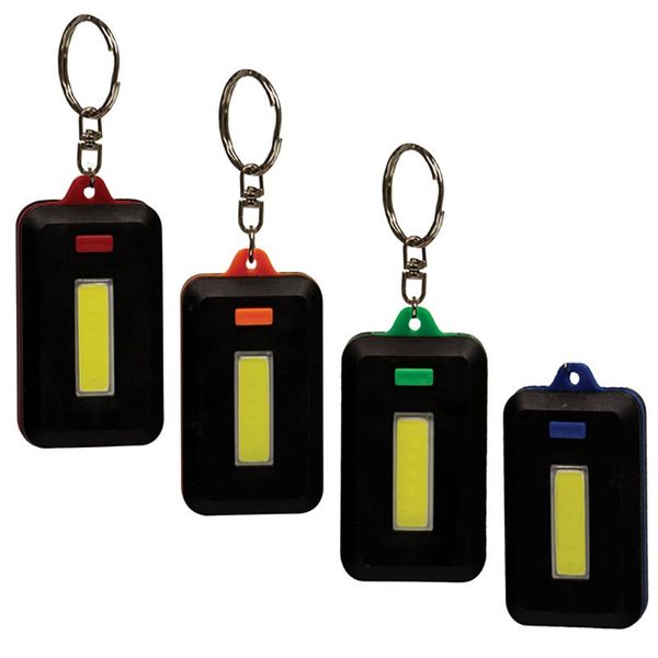 Bulk Pack x 4 Torch Key Chain Cob (3xaaa)