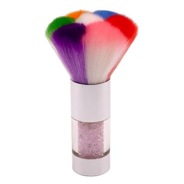 Colourful Nail Art Dust Remover Brush For Acrylic &amp; UV Nail Gel Powder