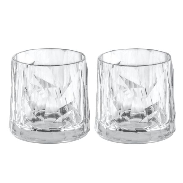 Koziol Superglas Whiskey Glass Set of 2 - 250 ml