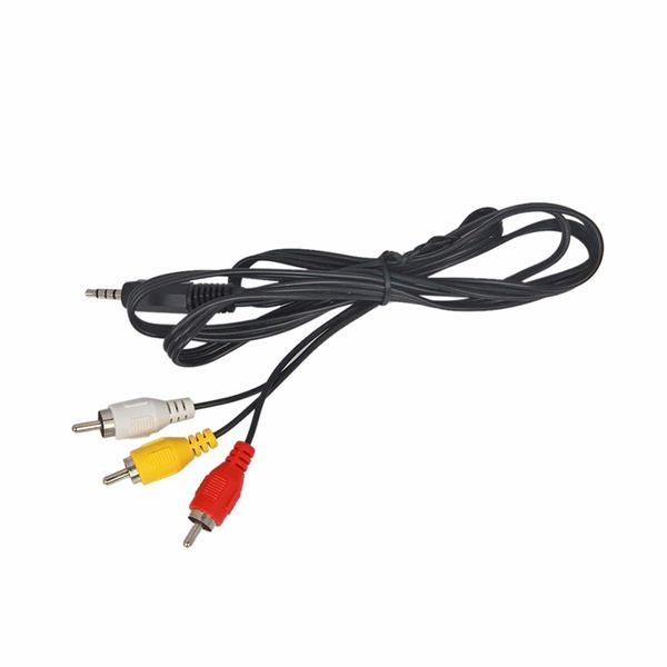 Raz Tech 1.5m 3.5mm Aux Jack to 3 RCA Male Audio Video AV Cable