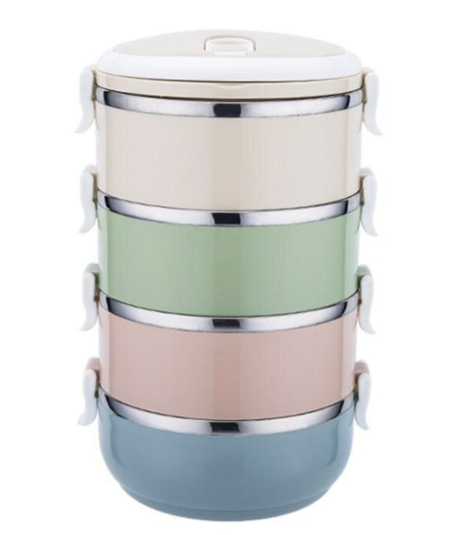 4 Layer Stainless Steel Selling thermal food container