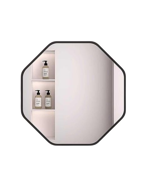 LustraDiamond Wall Mirror - Modern Farmhouse Octagon Design