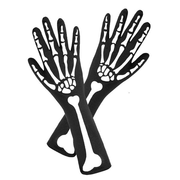 Spooky Halloween Dress Up Long Gloves