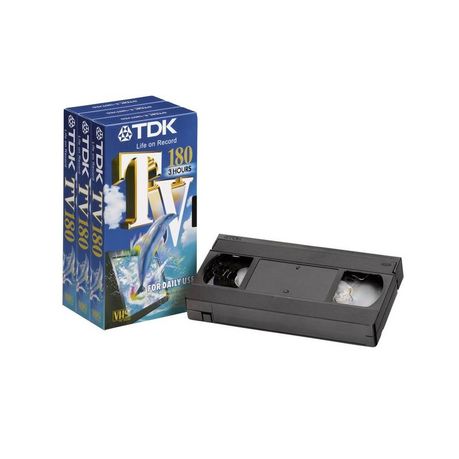 NUOVO VIDEO videocassette 4 X TDK HS60 2 x ARO E180 