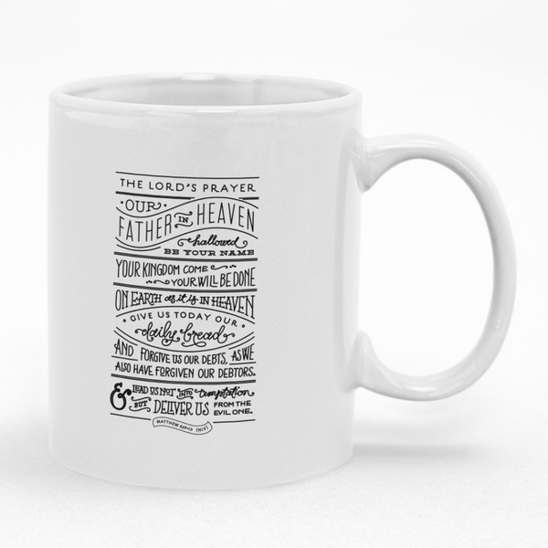 The Lords Prayer Christian Mug Gift Idea