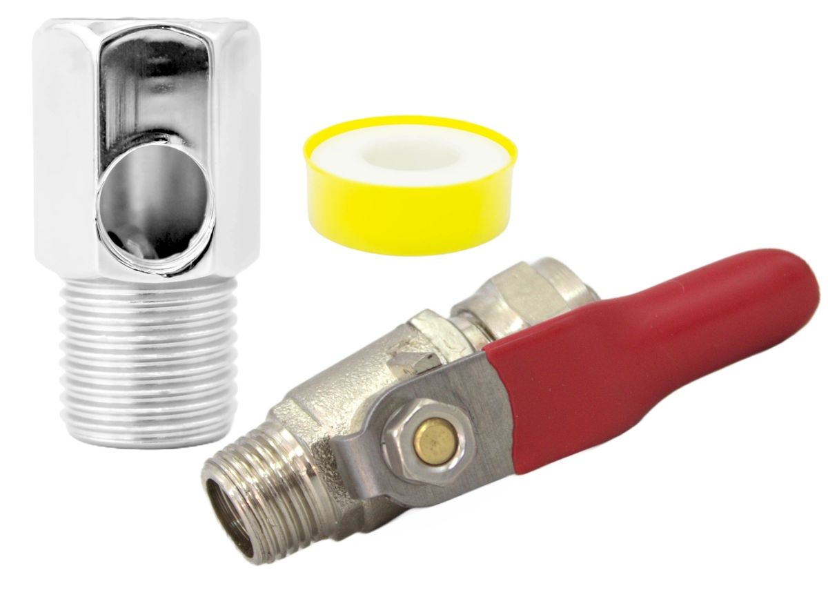 SUPERPURE EEZI-FEED Connection Kit - Fits 1/2" To 3/8" Pipe