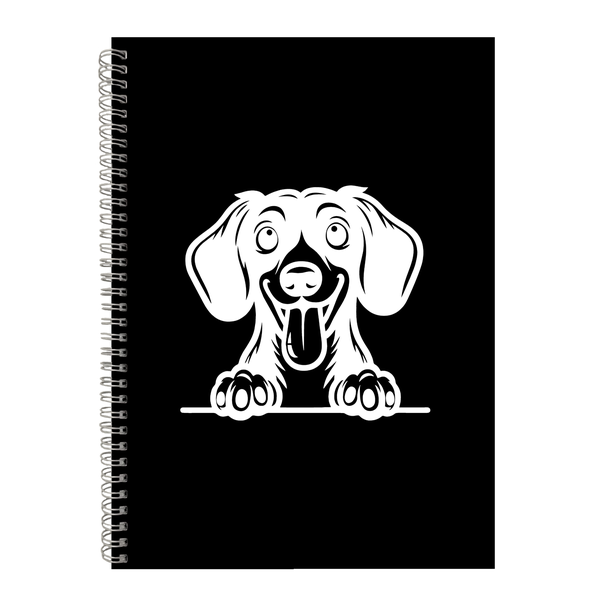 Dachshund Dogs Gift Idea Writing Book Notepad Notebook A4 503