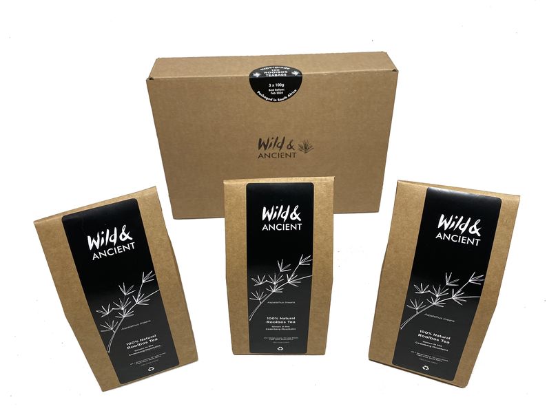 Organic Rooibos Giftpack with 120 Teabags
