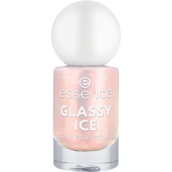 essence GLASSY ICE mini nail polish 09