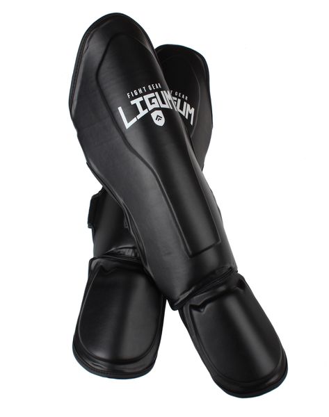 Shin Pads - Black - Ligum Fight Gear