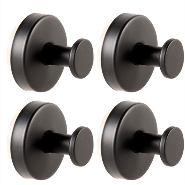 Stainless Steel Suction Cup Clothes Hook Kitchen Bathroom Silver