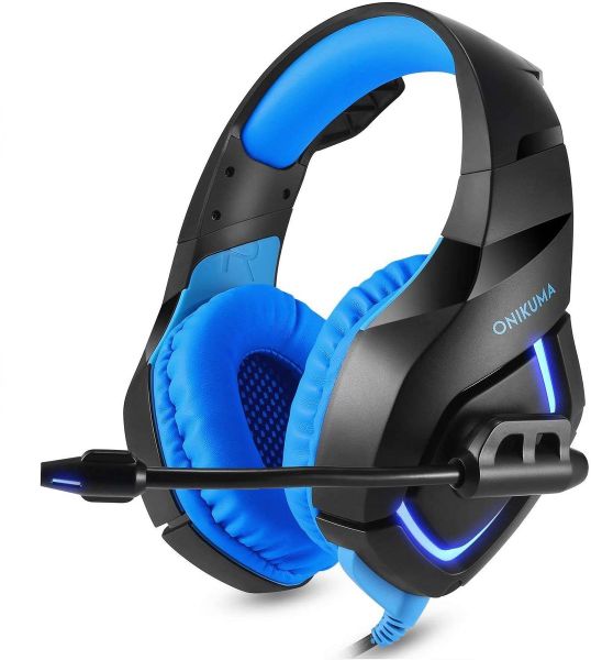 Onikuma K18 Wired Gaming Headset w/Mic and Led Light