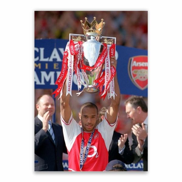 Henry Lifts Premier League Poster - A1