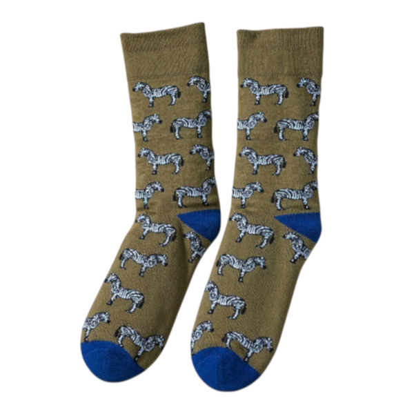 Gift Emporium Zebra Socks - Size 7-11