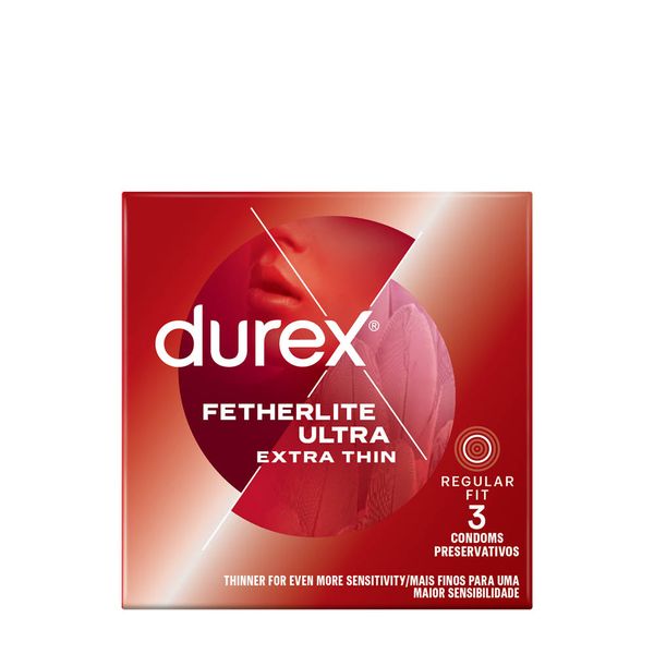 Durex 3s, Ultra-Thin Latex Condoms, Fetherlite Ultra