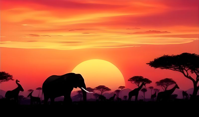RootedArt Canvas Wall Art Home Decor - Wildlife 3
