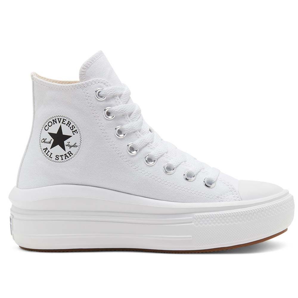 Converse All Star Unisex Chuck Taylor All Star Move Hi - White | Shop ...