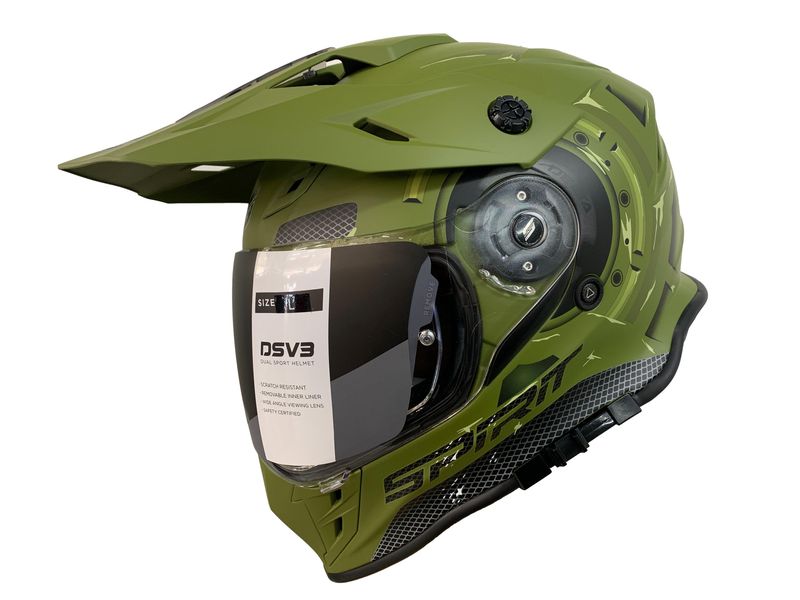 Spirit DSV3 Delta Tank Green Helmet
